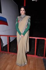 Sridevi snapped in Sabyasachi Dress on the sets of KBC on 18th Sept 2012 (20).JPG